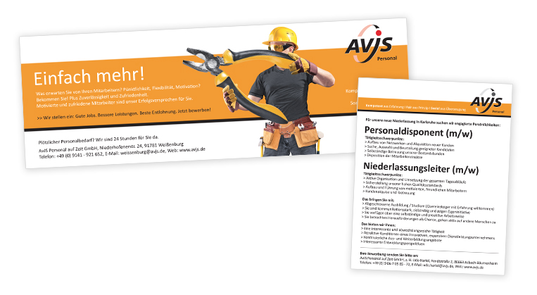 Werbeagentur Augsburg AvJS Anzeigen